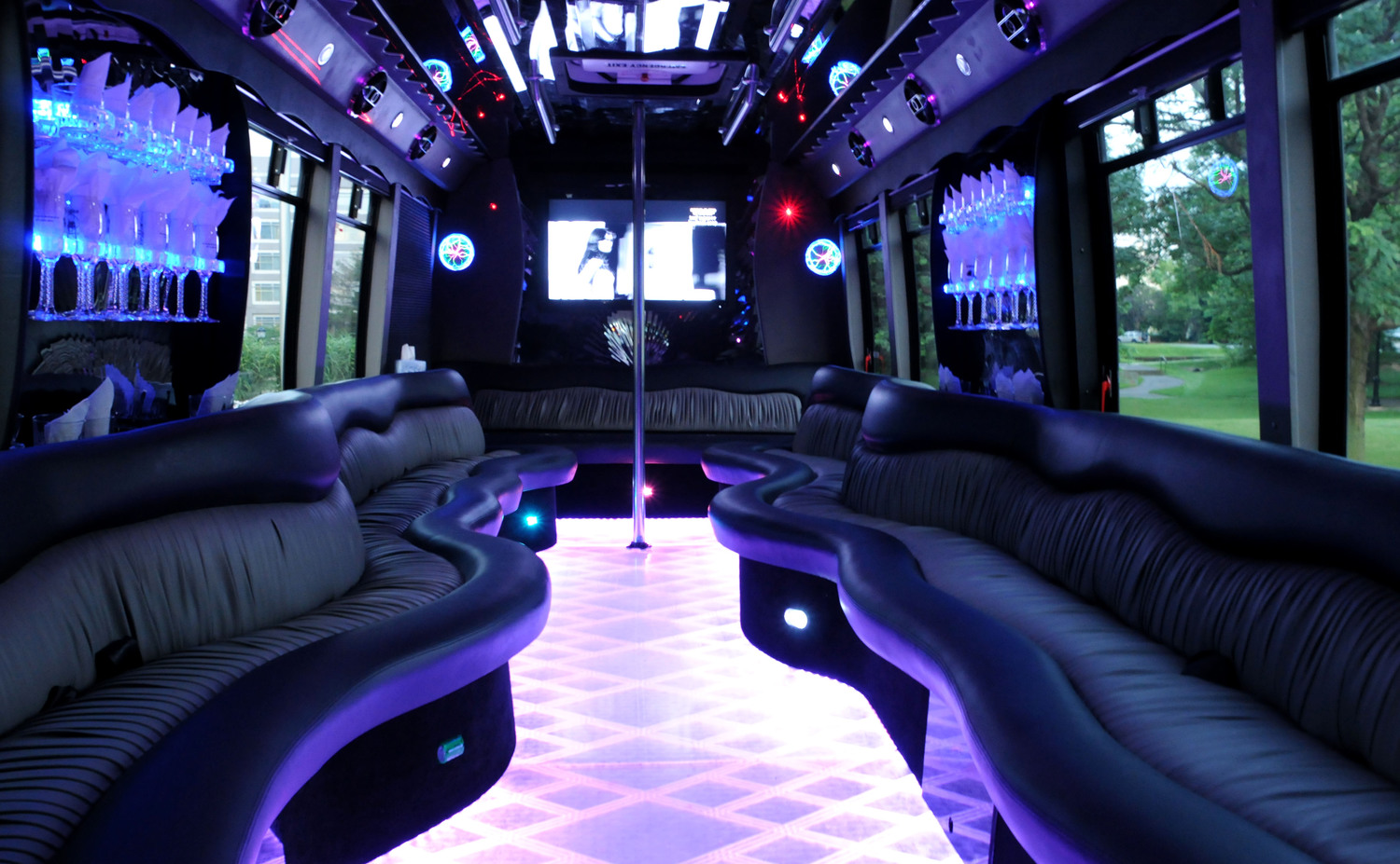 Luxury Party bus Atlanta